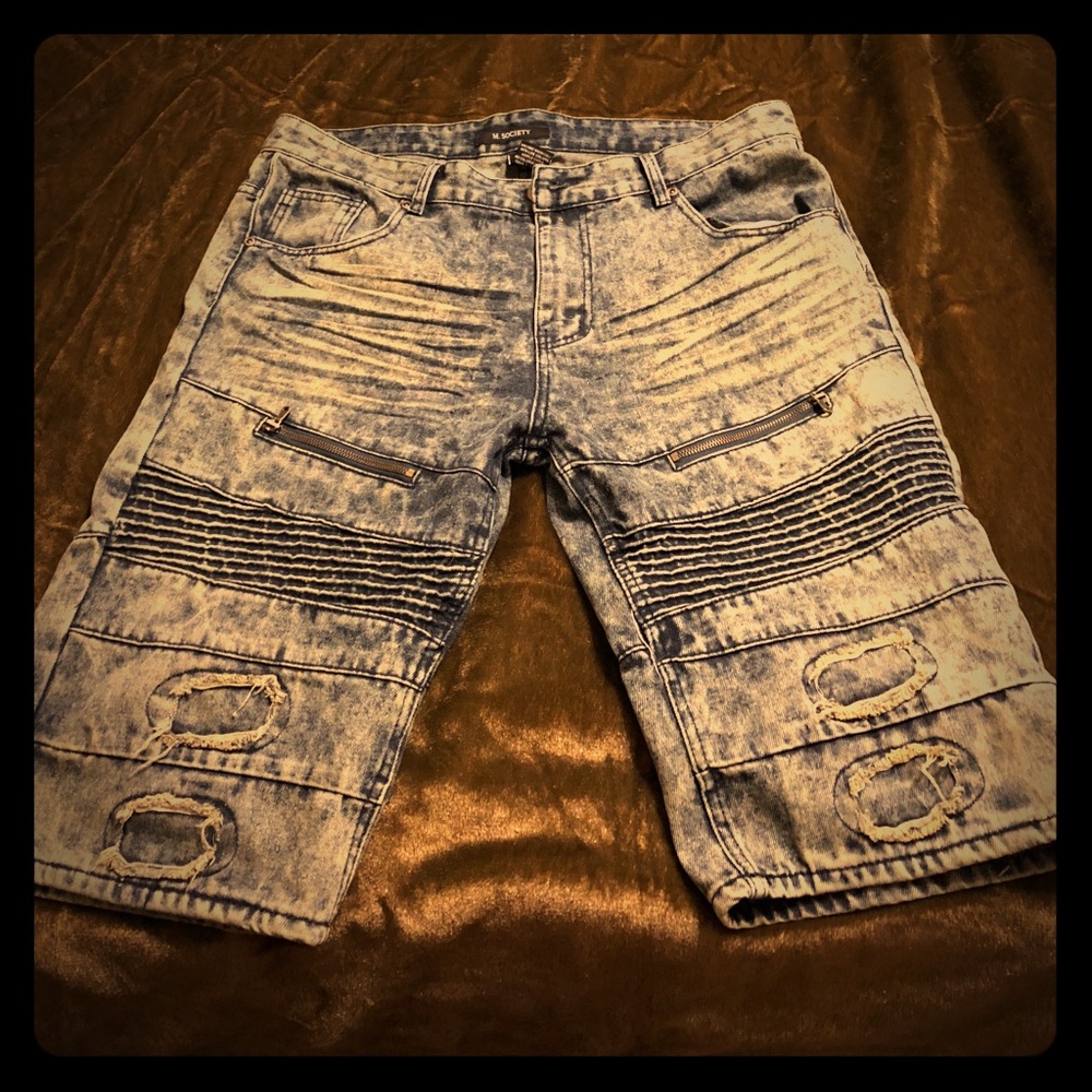 Retro Denim Shorts