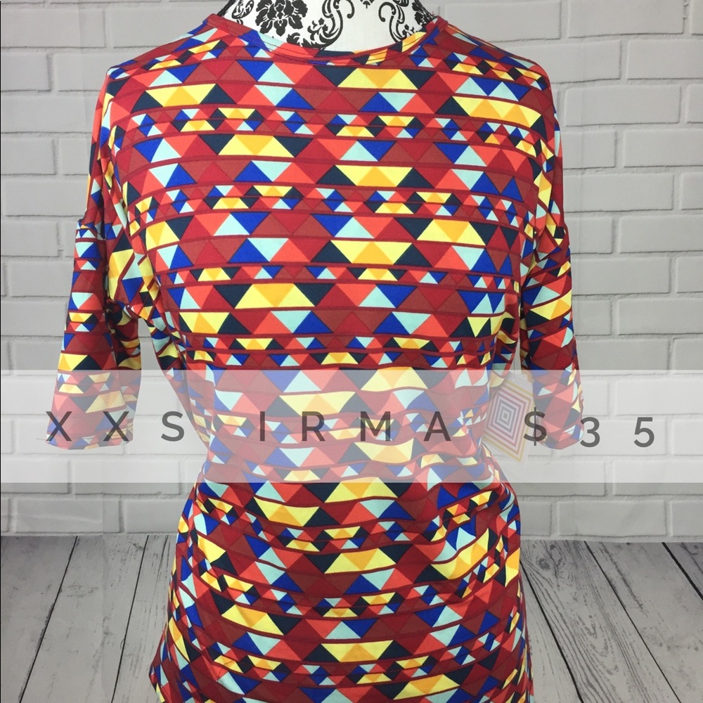 LuLaRoe Irma shirt XXS