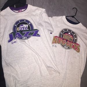 Vintage basketball shirt bundle