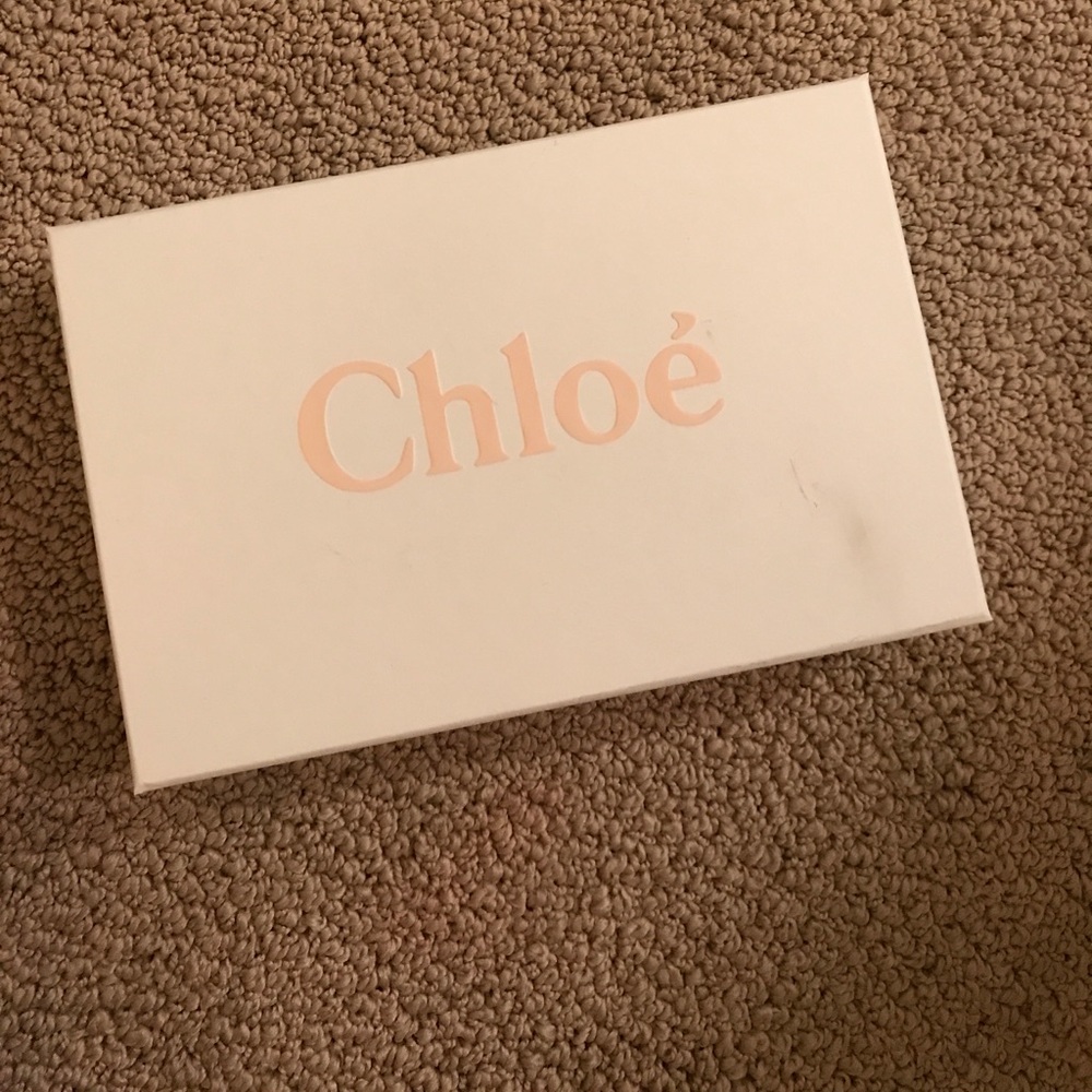 Chloé purse box and duster bag