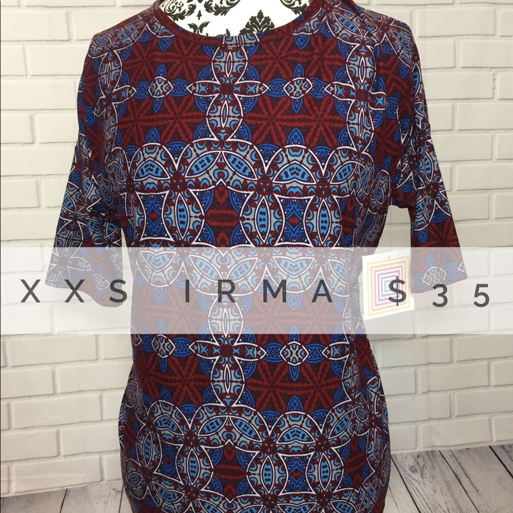 LuLaRoe Irma Shirt XXS