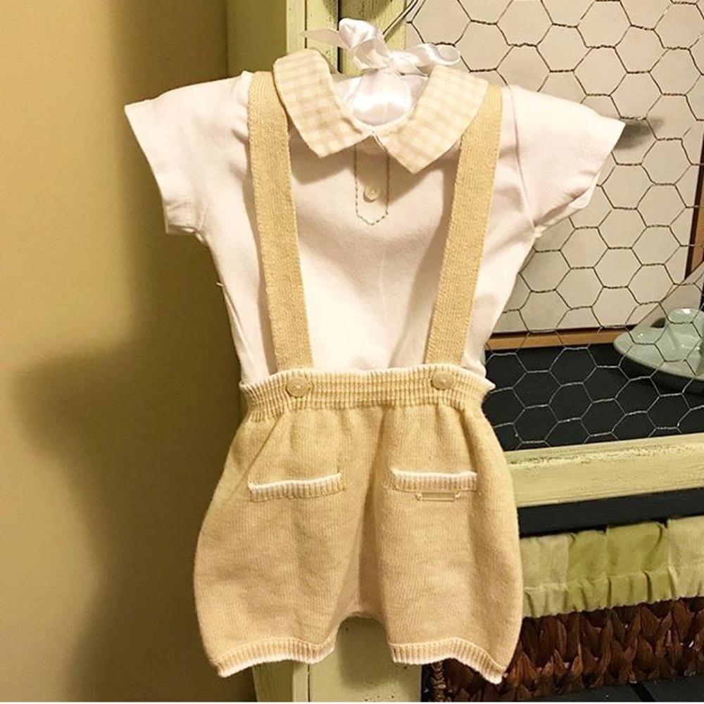 Baby boy sweater outfit