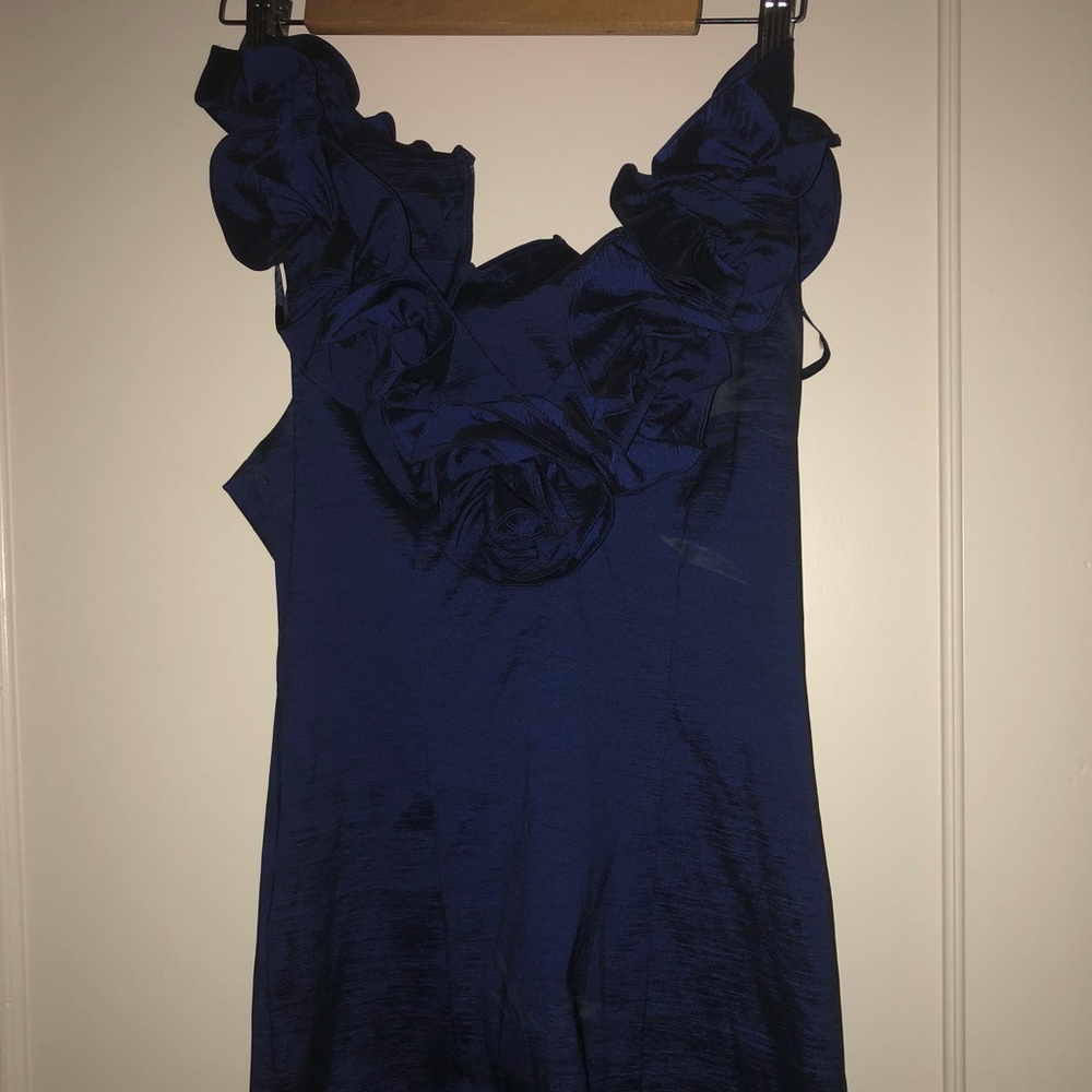 Blue dress