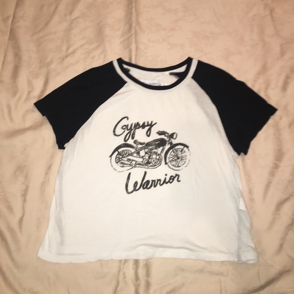 PACSUN motorcycle crop top