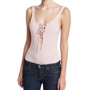 NWT Lucca Bodysuit Size M in Pink