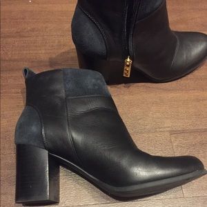 Cole Haan black booties size 7
