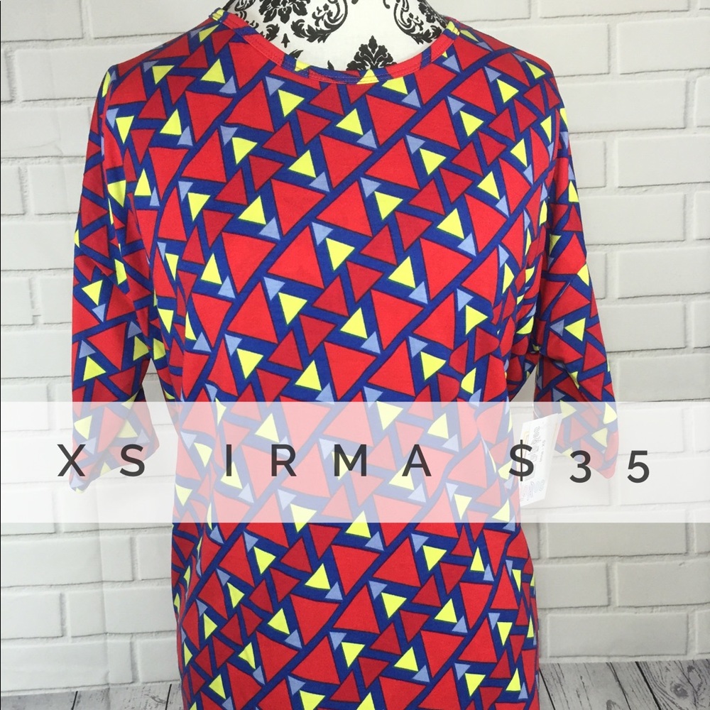 LuLaRoe Irma Shirt XS