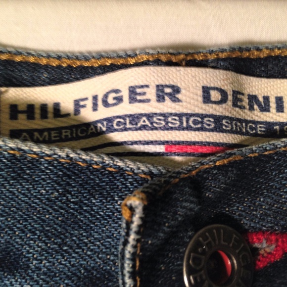 Tommy Hilfiger Button Fly Denim Blue Jeans 29/32 - Picture 3 of 8