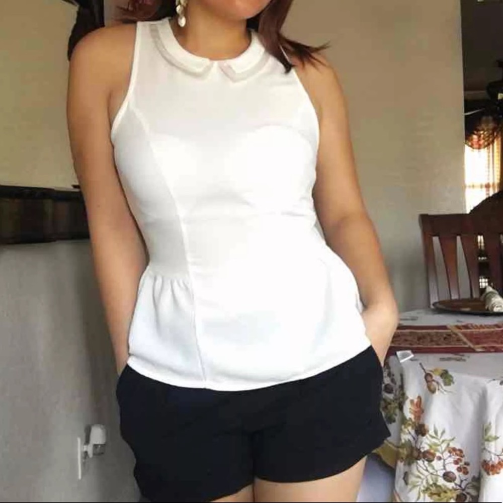 White dressy top