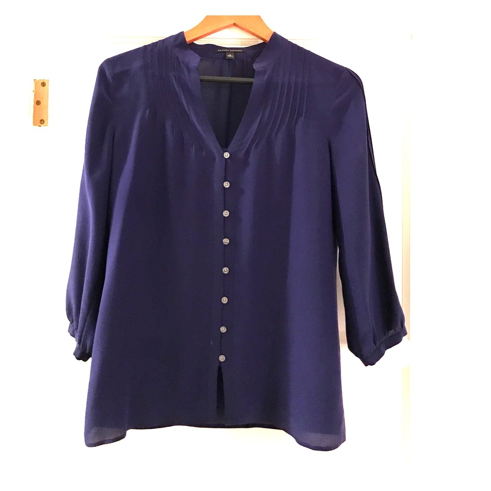 100% silk Banana Republic blouse