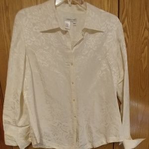Coldwater Creek linen/silk Blouse.