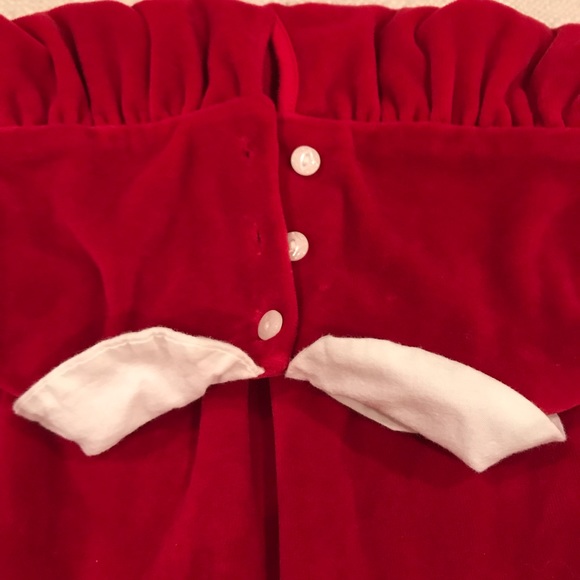 🎄HOLIDAY RL Baby Velour Footed Sleeper 9 Mos 🎄 - Picture 5 of 5