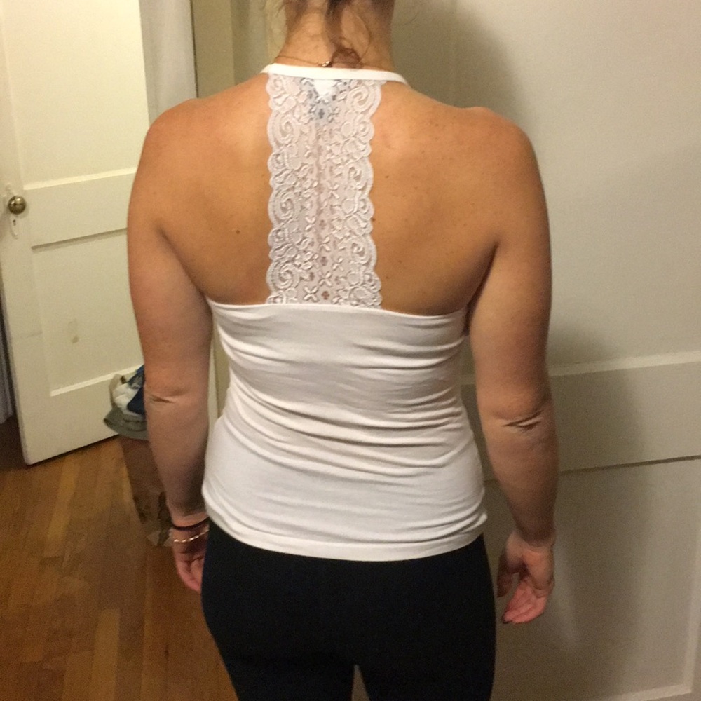 Awesome white tank top!