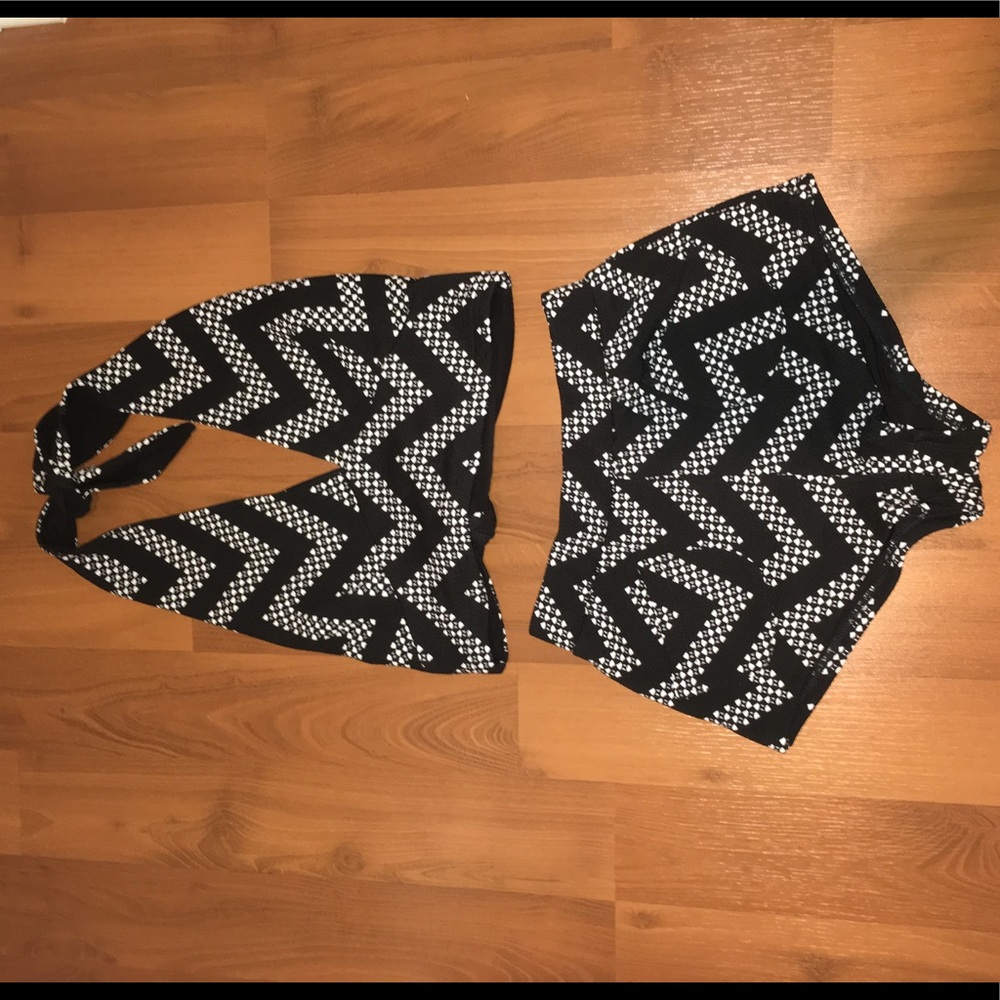 Nasty Gal Top and Shorts Set