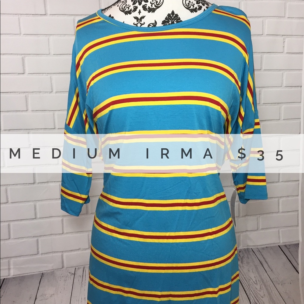 LuLaRoe Irma Shirt Medium