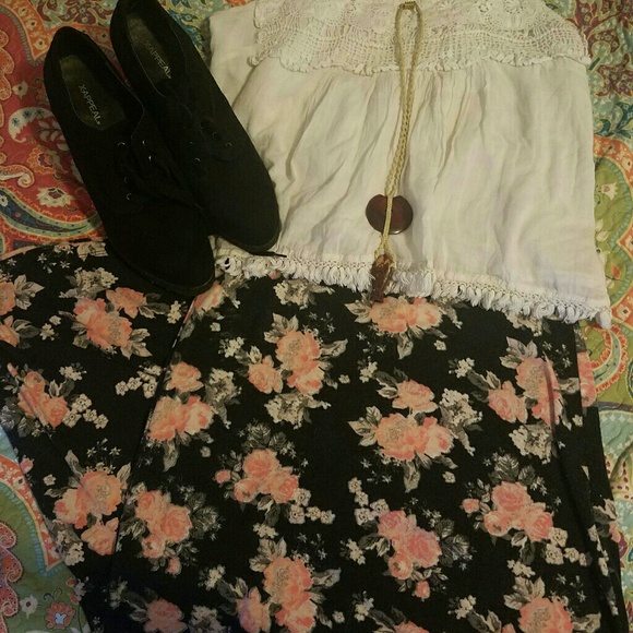 Rue 21 Floral Maxi Skirt - Picture 1 of 1