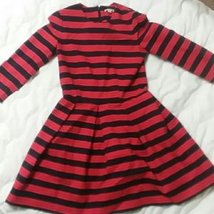 Gap navy and red dress