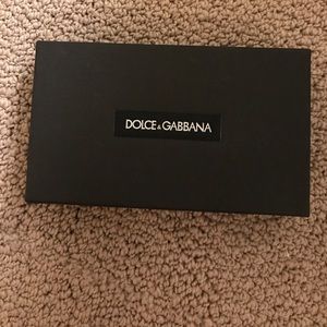 Dolce and Gabbana box and cloth
