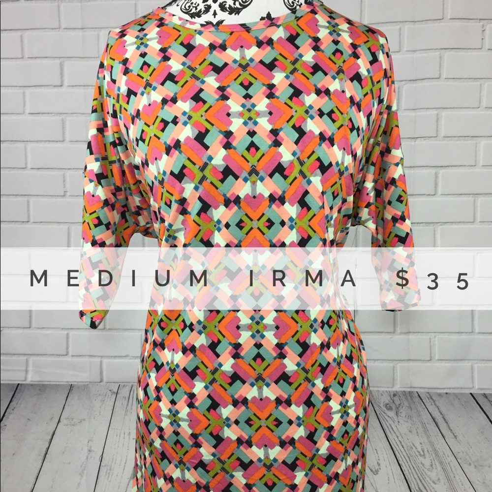 LuLaRoe Irma Shirt Medium