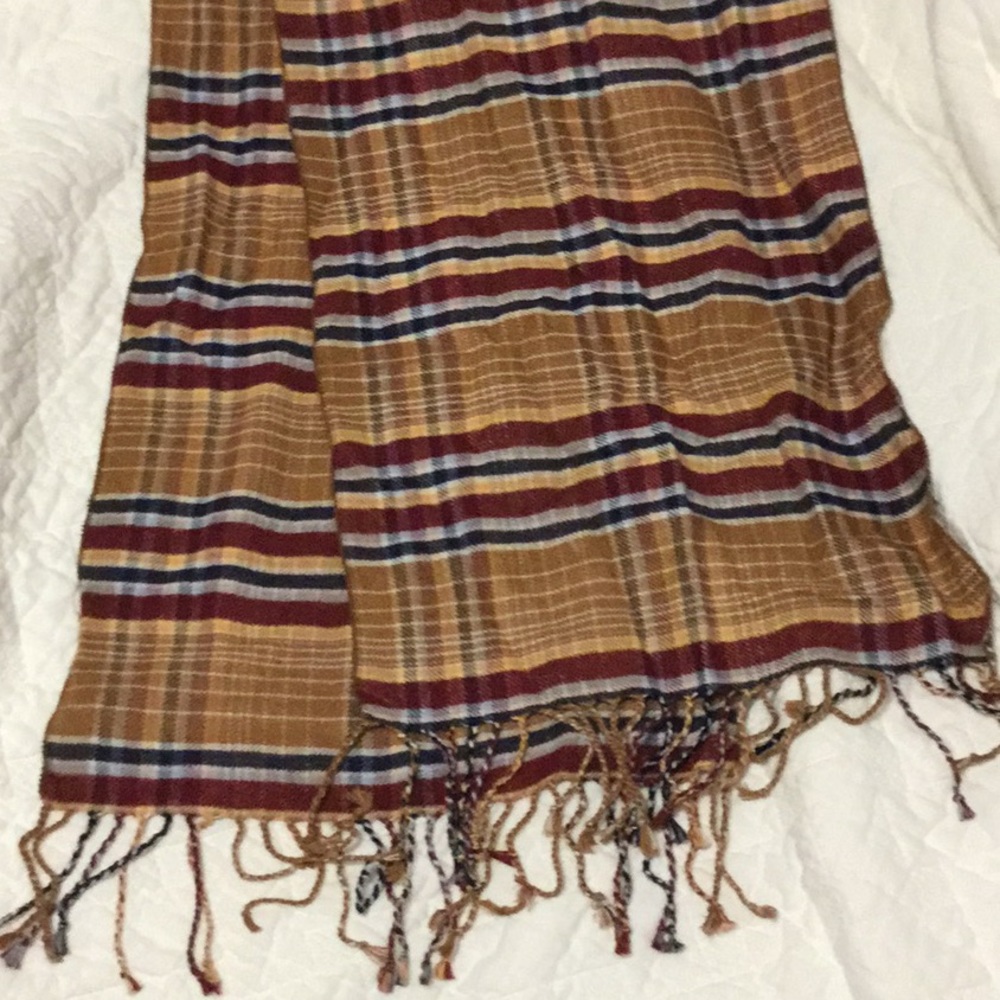 Plaid scarf