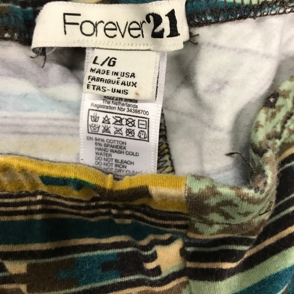 Multi-color &Multi-print Leggings - Picture 4 of 6