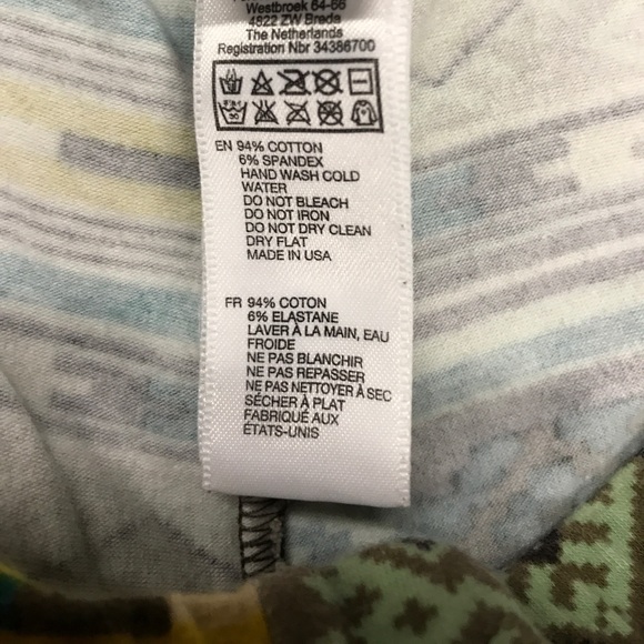 Multi-color &Multi-print Leggings - Picture 5 of 6