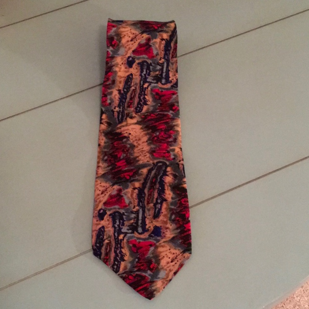 Molecular Expressions Vintage 100% Silk Tie 56”