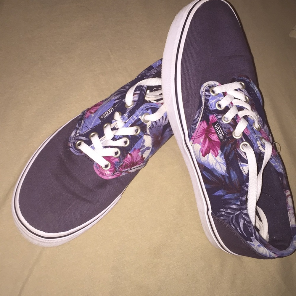 floral vans