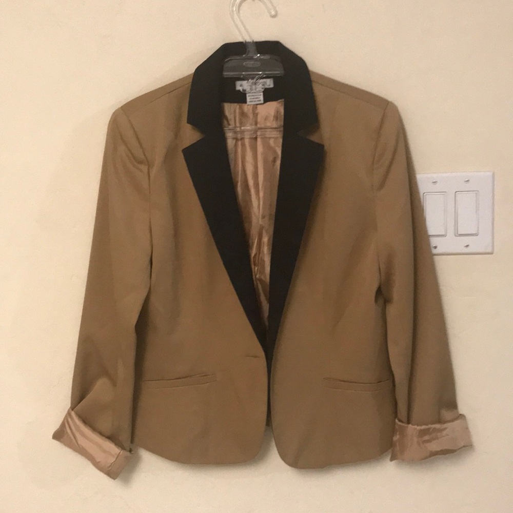 Black brown Blazer