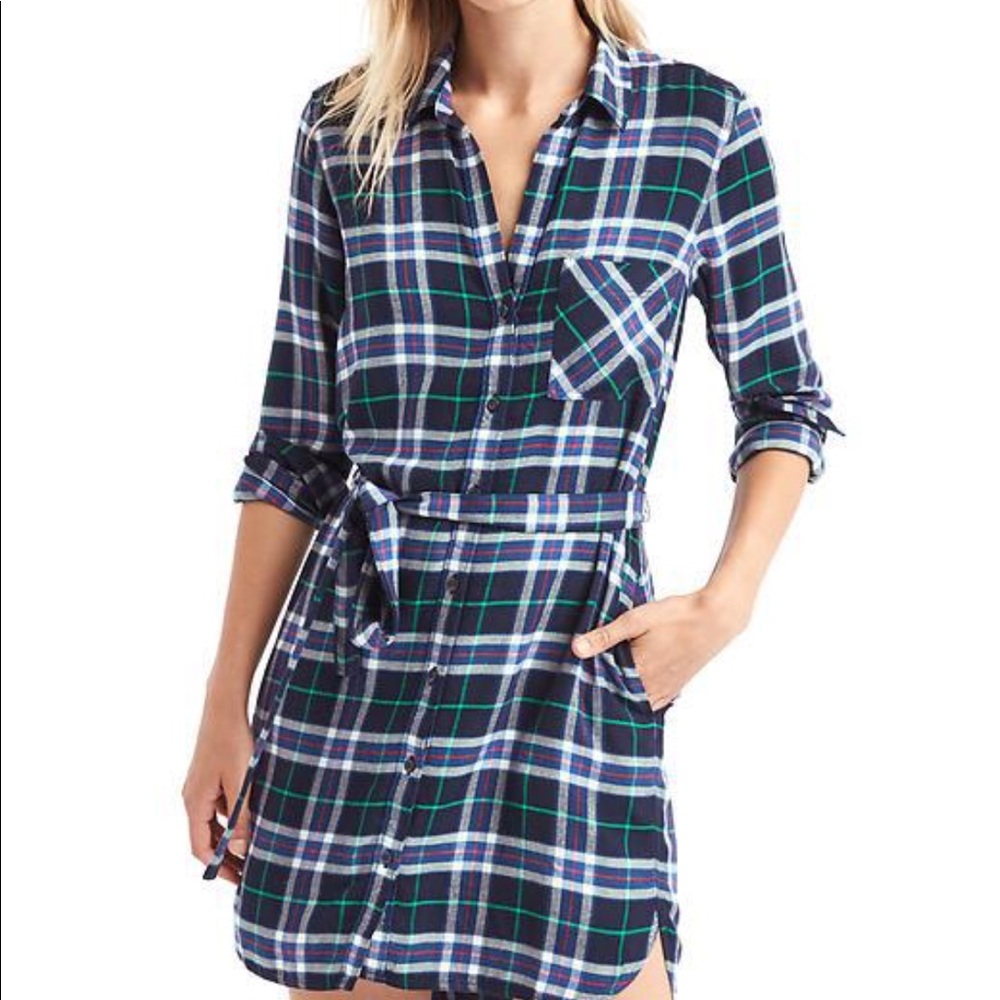 NEW! Gap + Pendleton Shirt Dress! NWT!