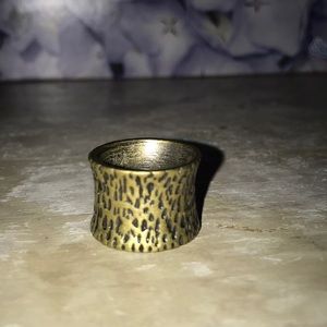 Rustic Gold Colored Ring
