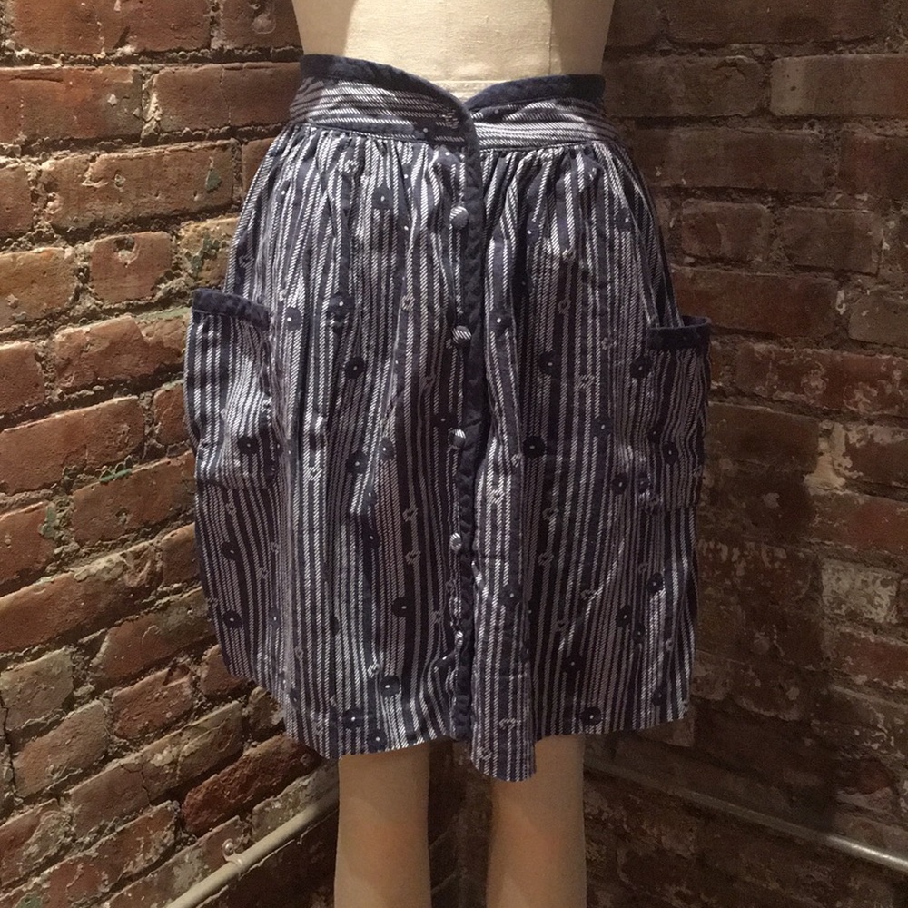 Blue and White skirt