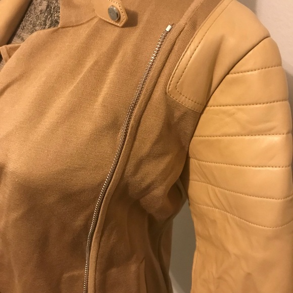 Ralph Lauren Leather Tan Jacket S - Picture 2 of 6