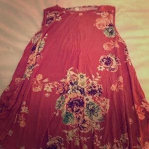 Pinkblush Maternity Floral Swing Top, Size M