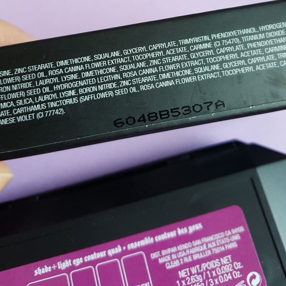 New Kat Von D Plum Quad Eyeshadow Pallette - Picture 2 of 4