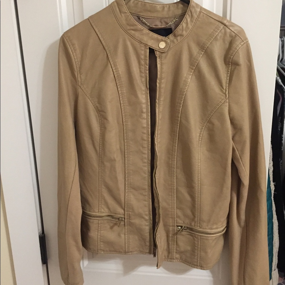 Leather jacket