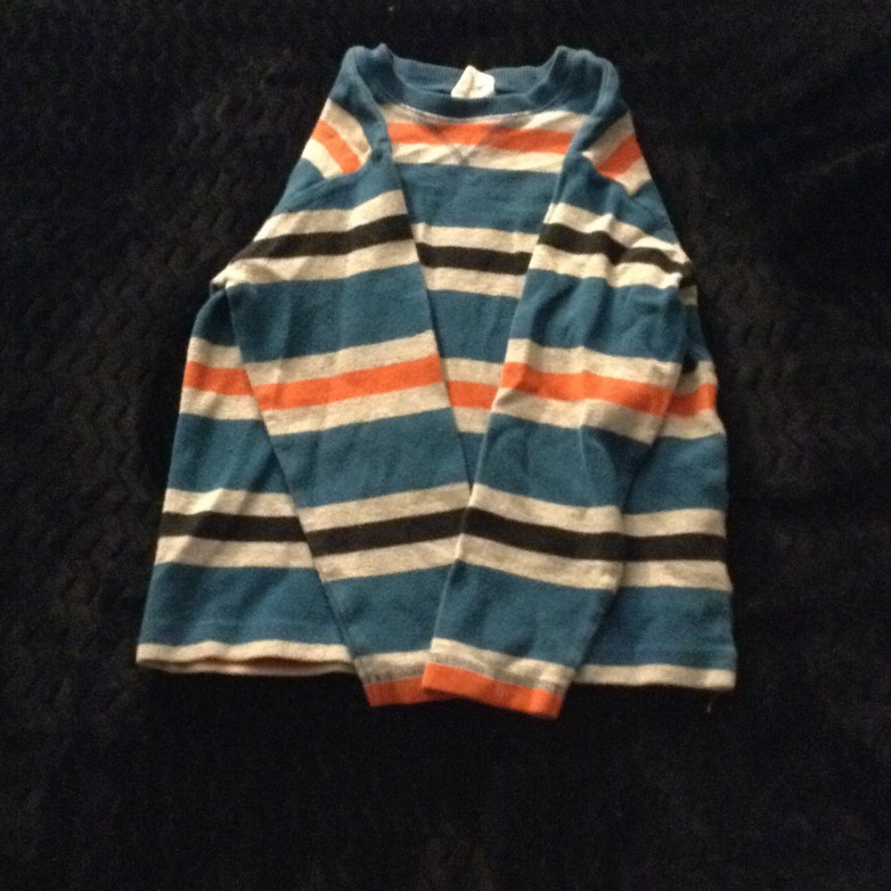 Multi colored striped sweater