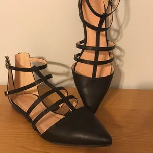 JC black flats from Target