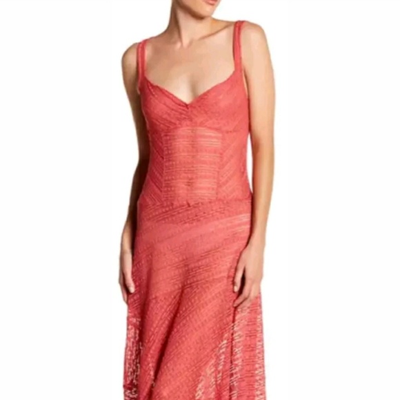 Free People Dresses & Skirts - Free People coral maxi dress