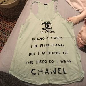 Brandy Melville Chanel Tank