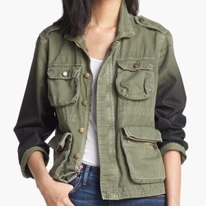 Current / Elliott Lone Soldier Army Jacket Sz S