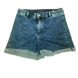 H&M High waisted Medium Dark Denim Wash Size 12