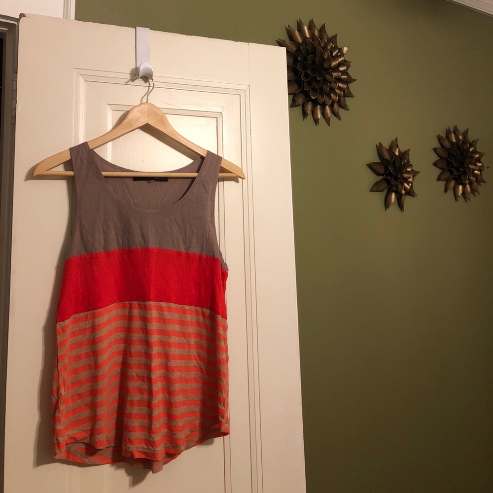 Color block tank