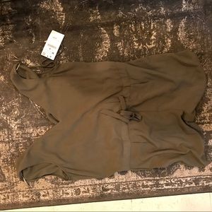 Zara Forest Green Romper