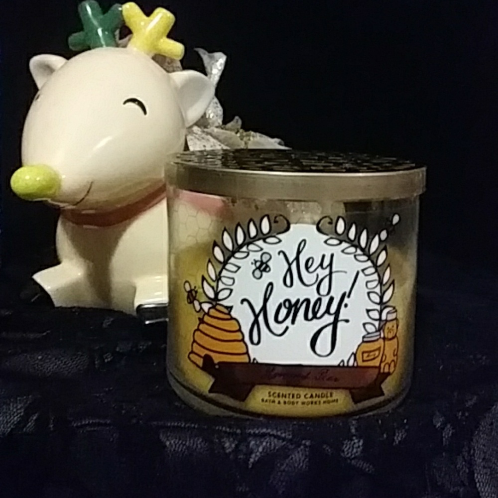 Honeyed Pear candle Bath and Body Works