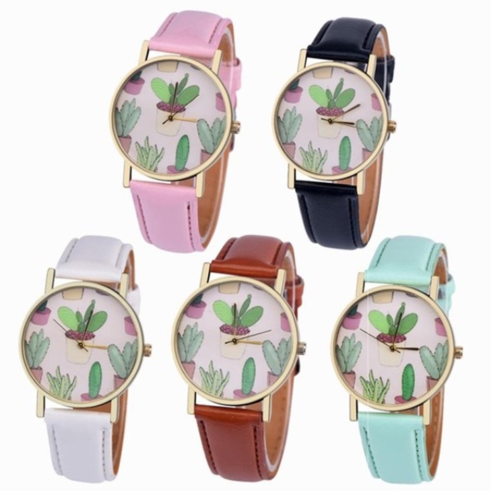 NWT Pink Cactus watch!