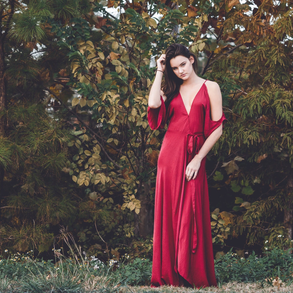 PREORDER Satin Maxi Dress