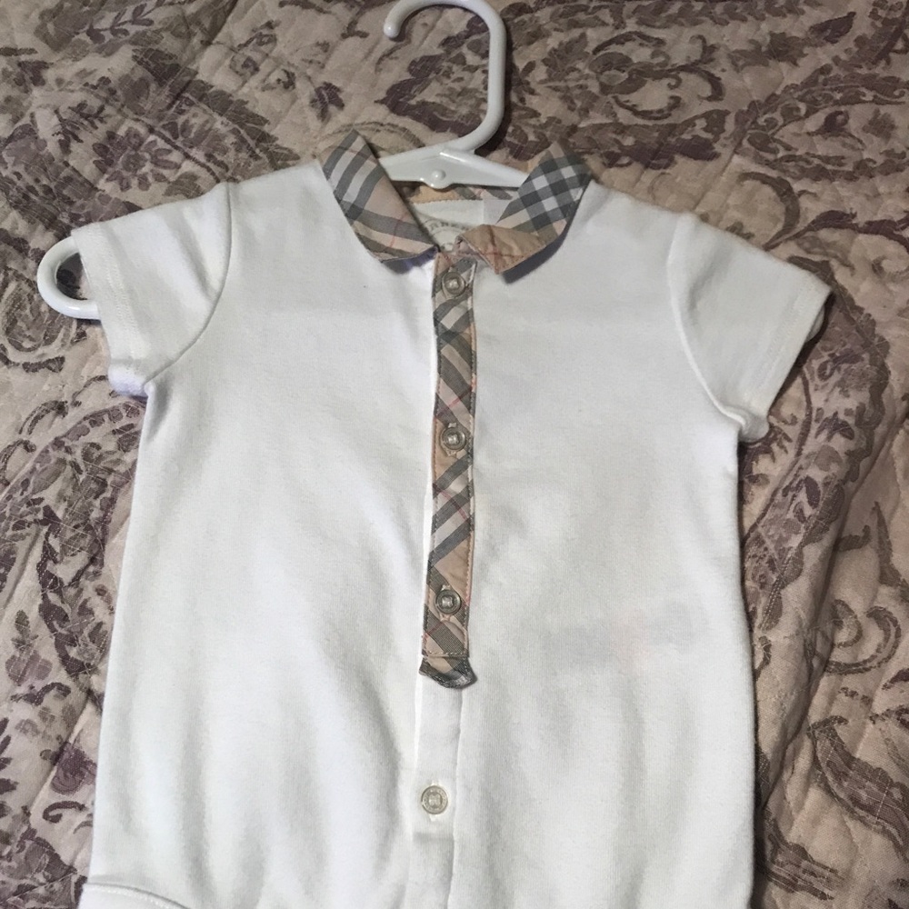 Burberry onesie