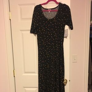 LuLaRoe floral print Ana dress