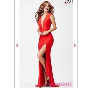 Red JVN by Jovani gown